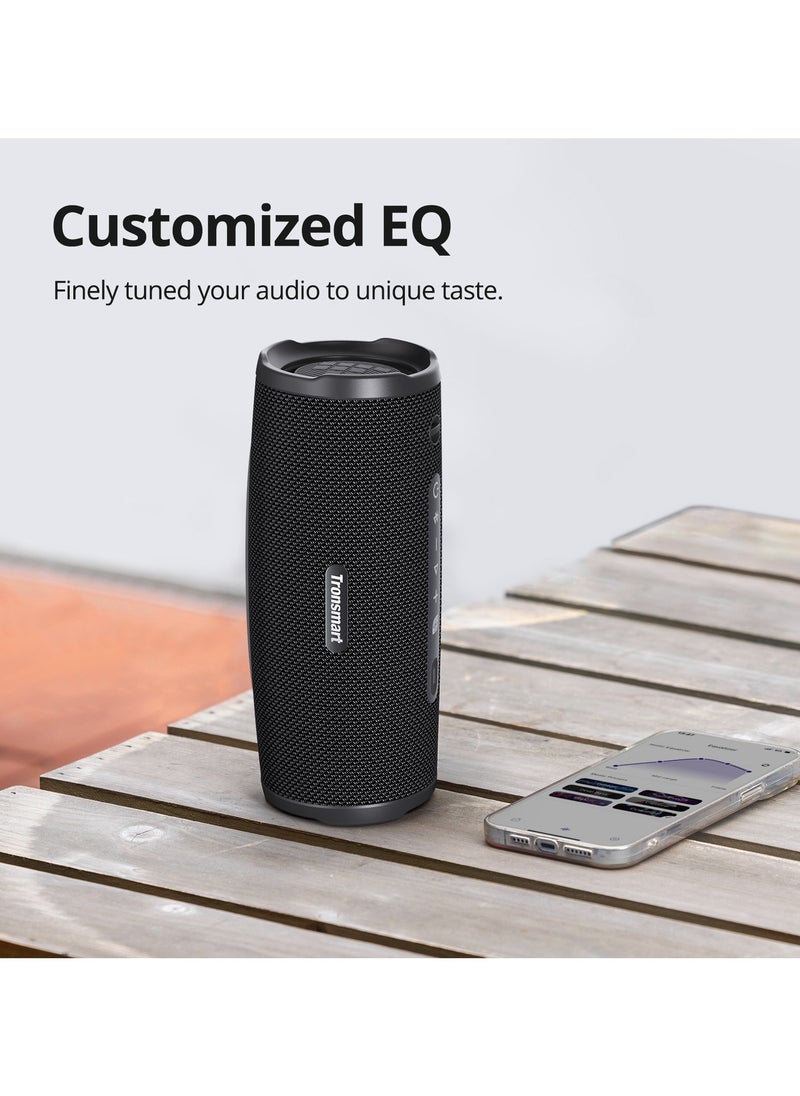 Tronsmart Mirtune C3 Plus 30W Loud Stereo Sound, IPX7 Waterproof, TWS Pairing, 18H Playtime - Portable & Durable Outdoor Bluetooth Speaker Blue