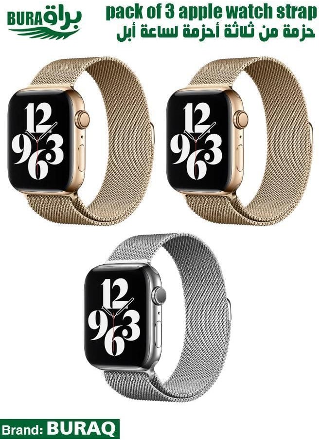 Apple Watch Band Strap For Apple Watch Ultra 2/Ultra 49mm, Series 10 46mm, 9/8/7 45mm, SE2/SE/6/5/4 44mm, 3/2/1 42mm