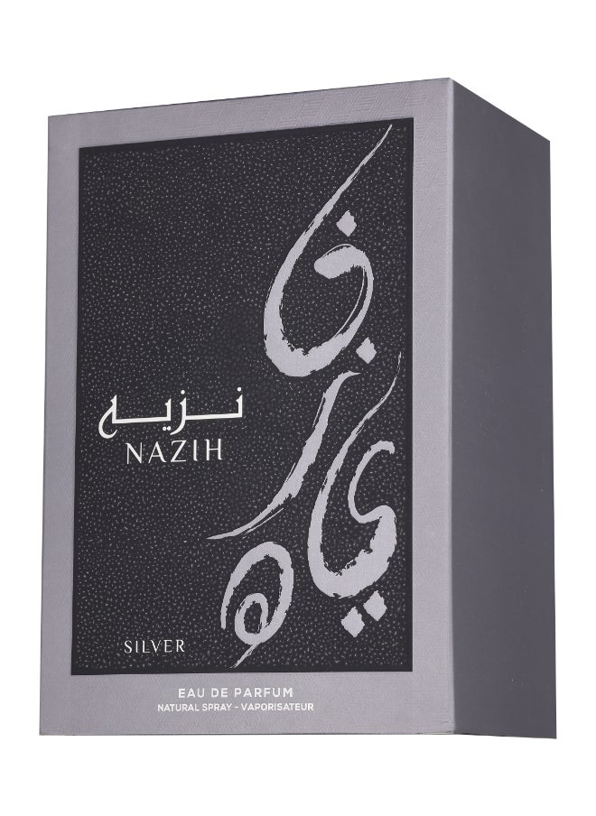 Nazih Silver - Eau De Parfum - Perfume For Men, 100Ml