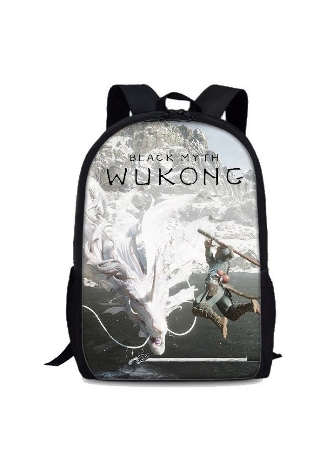 Black Myth Wukong Game Peripheral Student Backpack