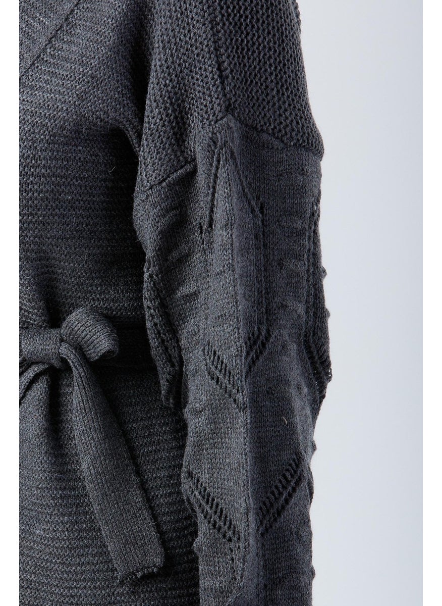 23920-ANTHRACITE Knitwear Cardigan