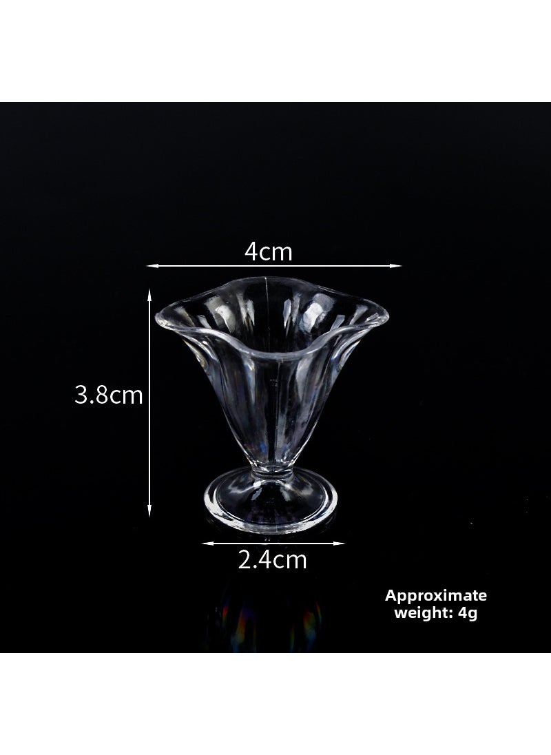 Miniature DIY Wine Glass CraftStraight-mouth Sundae Cup Straight-mouth Sundae Cup