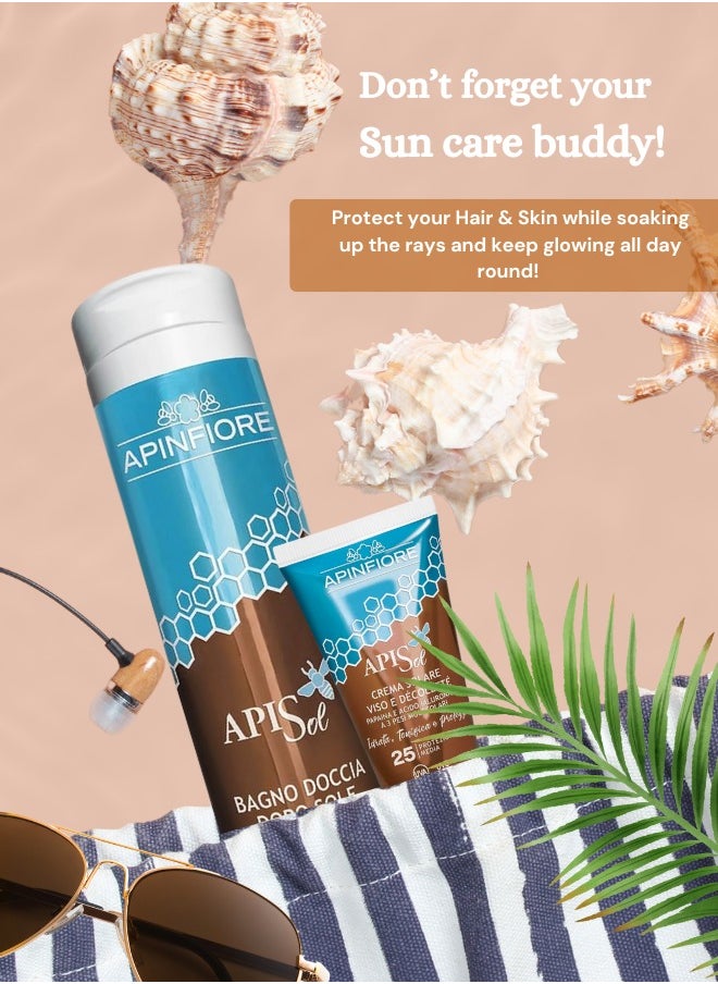 Apinfiore Sun Protection Power Duo Bundle: UVA/UVB Protection & Nourishment