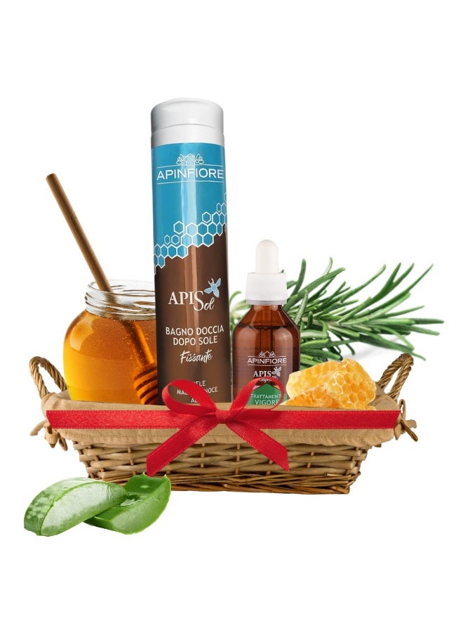 Apinfiore Revive & Protect Bundle – Hair Loss Prevention & Sun Care Set, Nourishing, Protects Hair & Scalp from Sun Damage