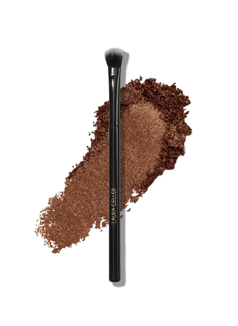 LAURA GELLER NEW YORK All-Over Eye Shadow Brush, Black Wooden Handle