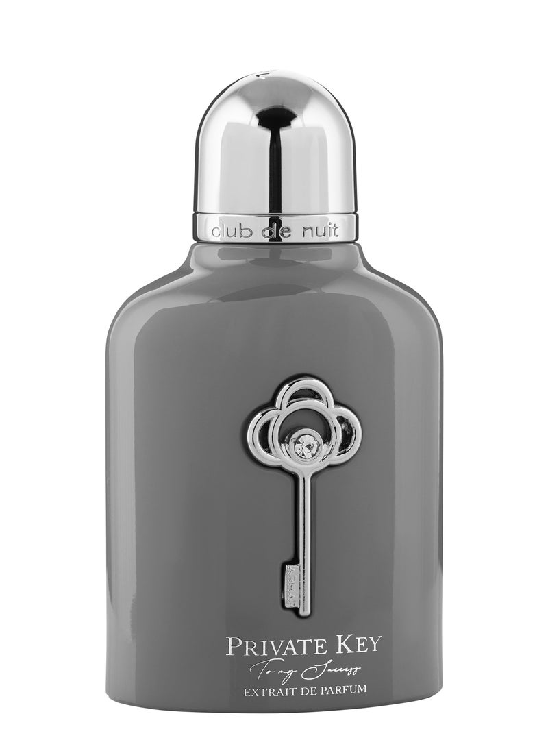 Armaf Club De Nuit Private Key To My Success Extrait De Parfum Grey 100ml, Perfumes For Men, Perfume For Women