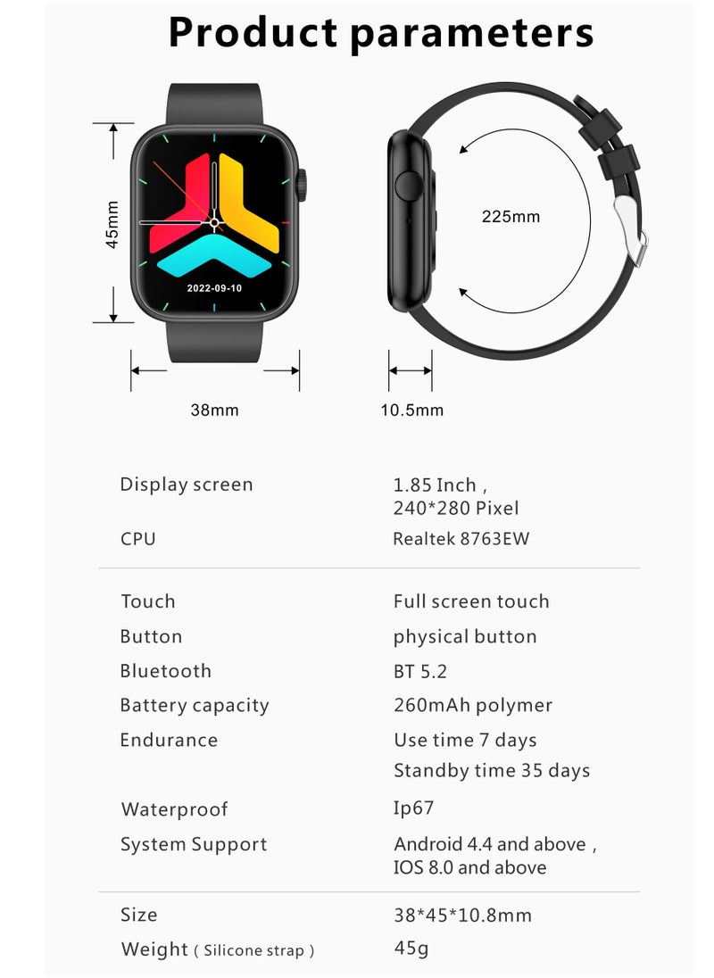 Smart Watches for Women 1.85