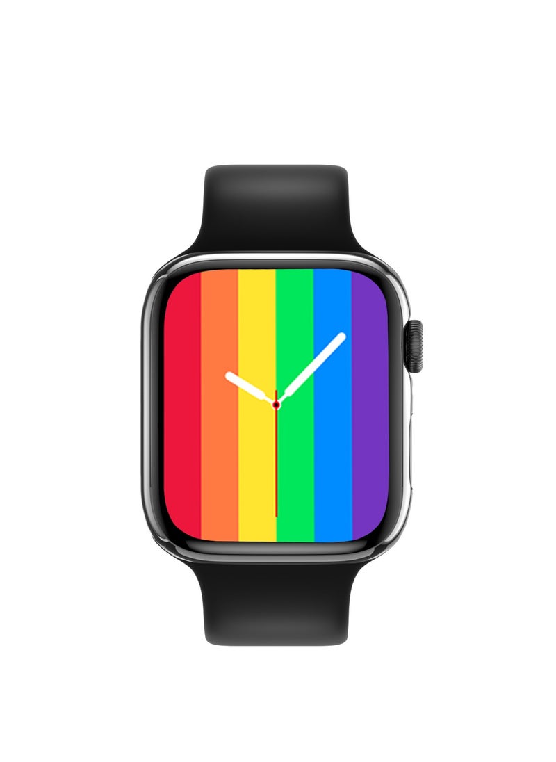 Smart Watch Full Touch Screen X 19PRO MAX Waterproof Sports Watches Silicone Black Strap Support Arabic