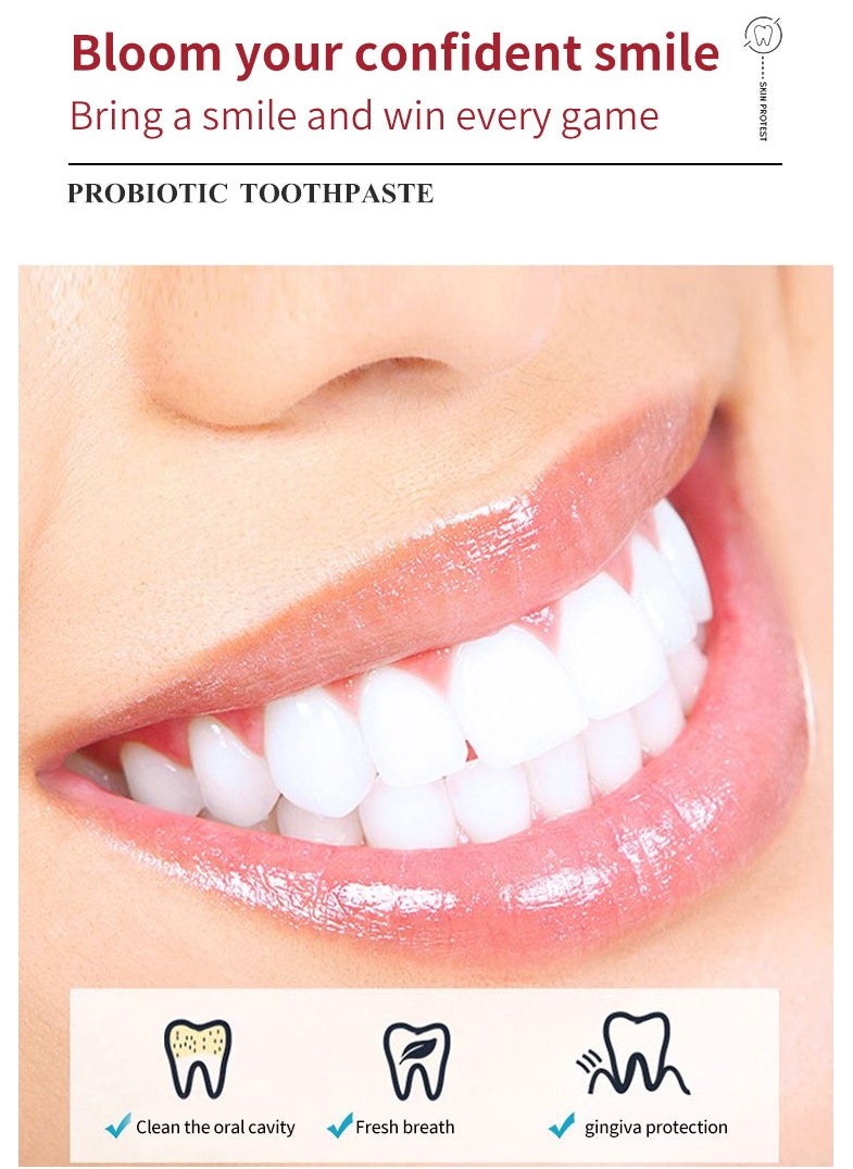 3-PACK  SP-10 Probiotic Brightening Toothpaste, SP-10 Whitening Toothpaste,Deep Cleaning Care Toothpaste 100g*3