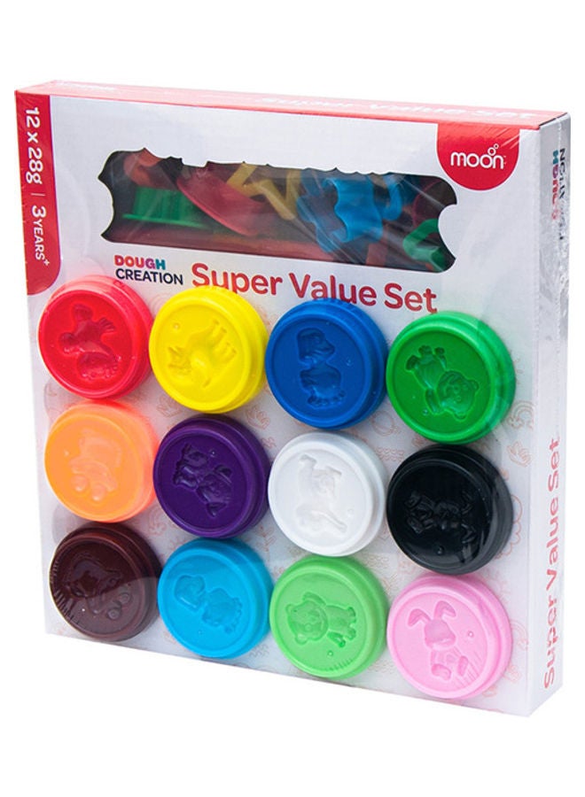 Dough Creations Super Value Set For 3 Years And Above Diy Clay Toys