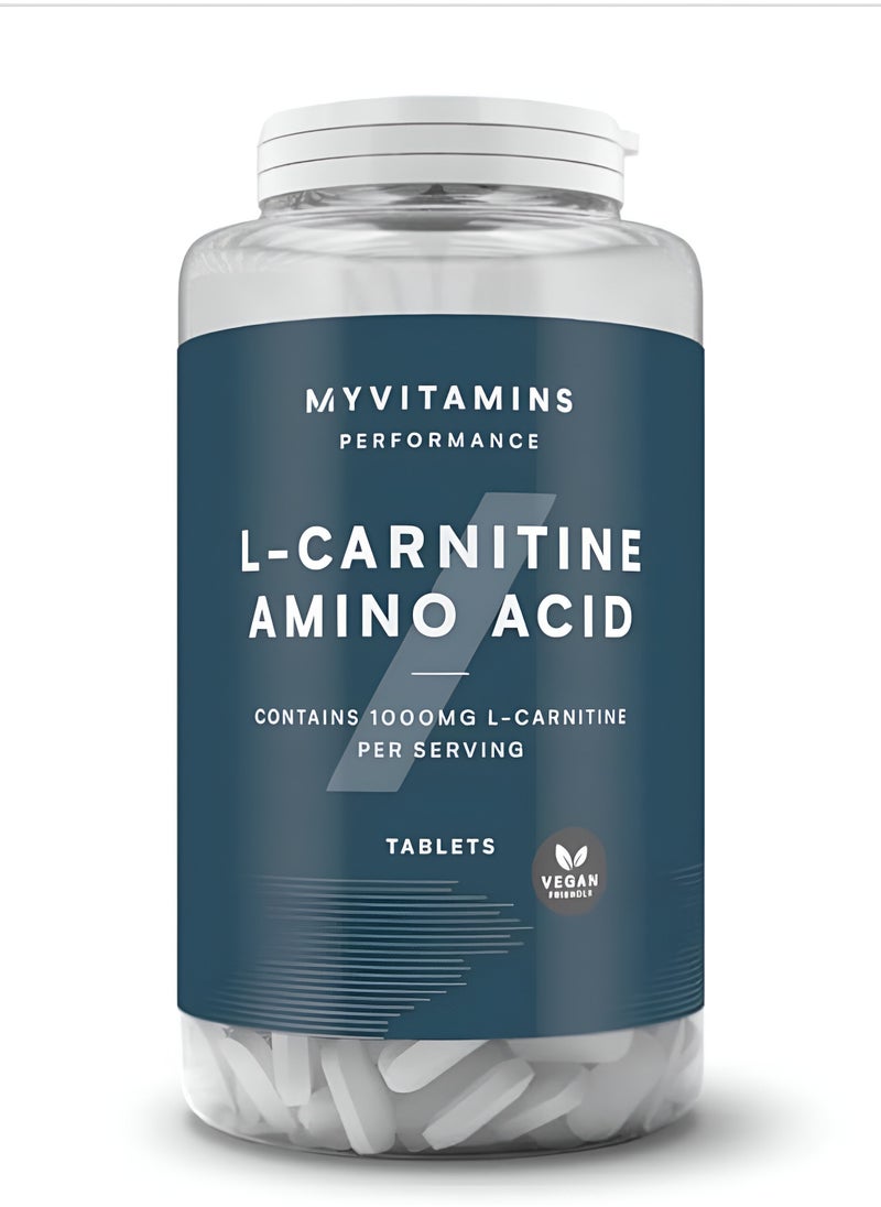 MyVitamins, L-Carnitine, Amino Acid, 90 Tabs, 45 Servings