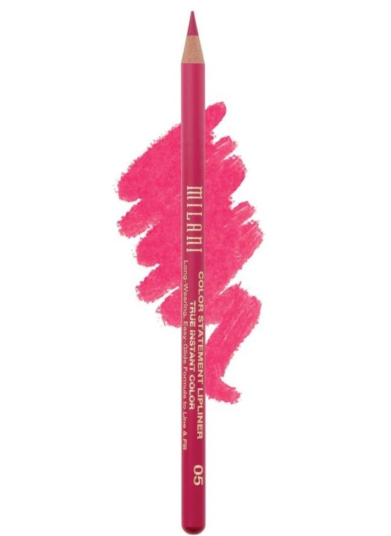 Milani Color Statement Lipliner in Haute Pink 05 - Long-Lasting, Smooth-Glide Precision for Vibrant Lips