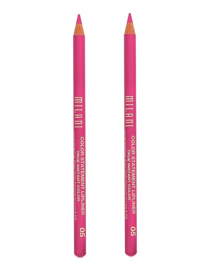 Milani Color Statement Lipliner in Haute Pink 05 - Long-Lasting, Smooth-Glide Precision for Vibrant Lips