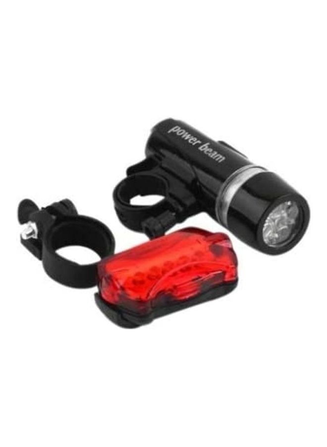 Bicycle Head And Tail Light Set