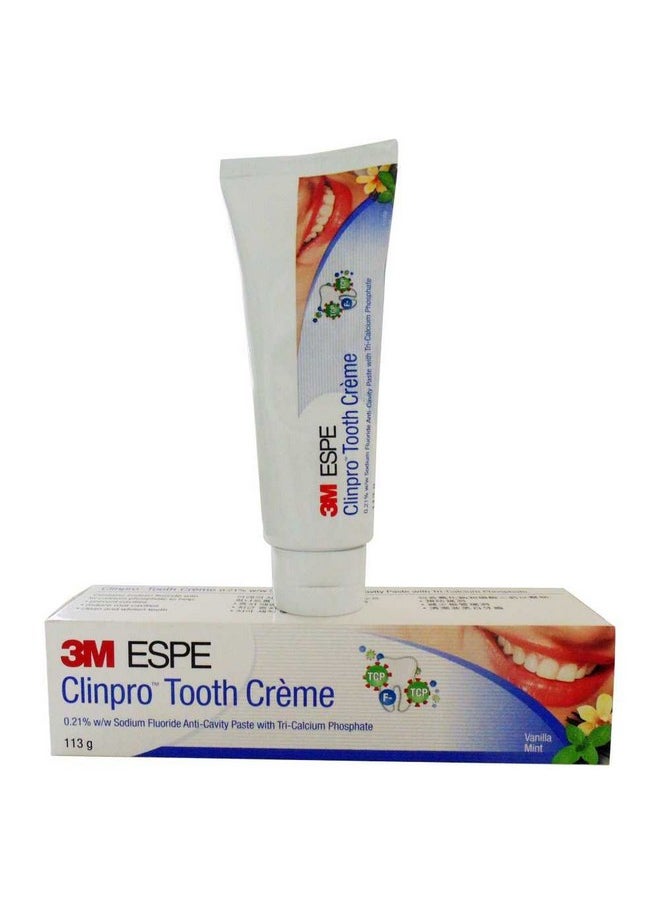 By 3M 0.21% Sodium Fluoride Anti-Cavity Toothpaste For Cavity Protection, Whitening (Vanilla Mint Flavor, 113G)