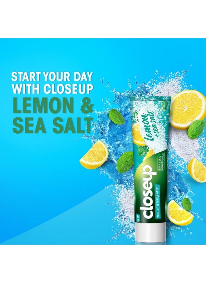 Toothpaste Lemon & Sea Salt | Whiter Teeth In 2 Weeks - 300G