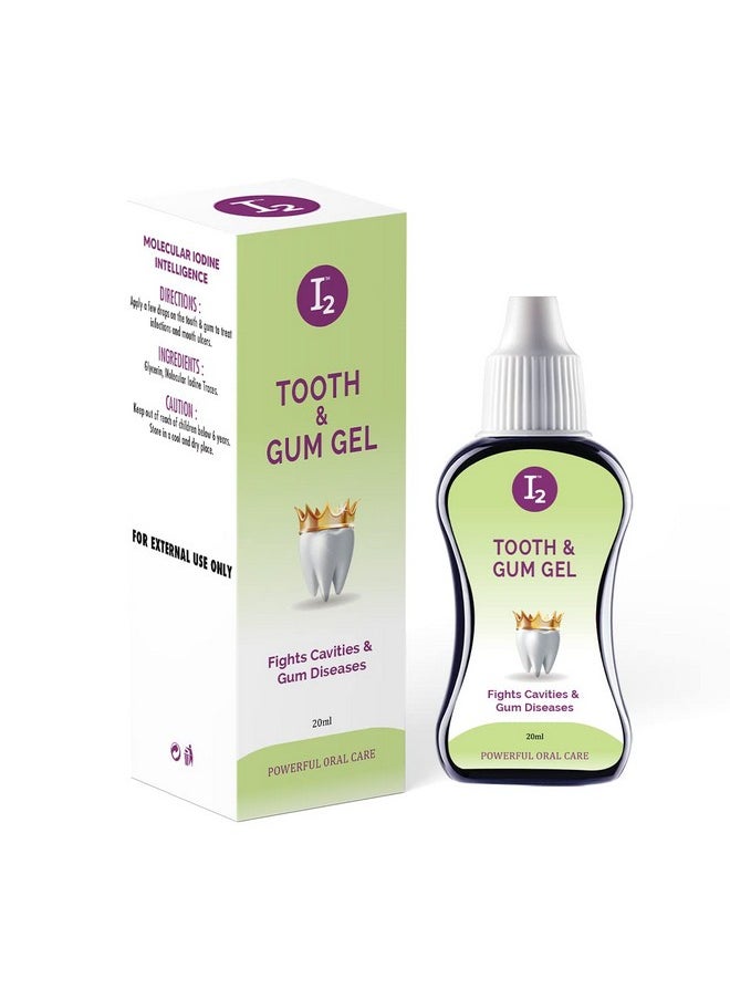 Tooth & Gum Gel | Prevents Gum Swelling, Bleeding & Infections | Treats Mouth Ulcers And Oral Cavities | 20 Ml (Pack Of 4)