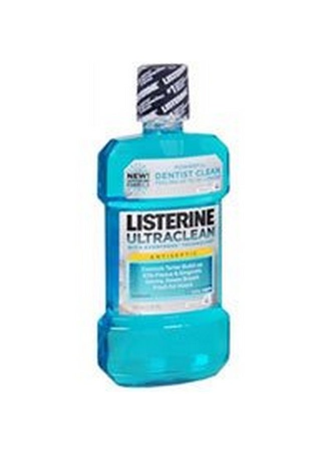 Listerine Listerine Ultraclean Antiseptic Mouthwash Cool Mint, Cool Mint 500 Ml (Pack Of 5)