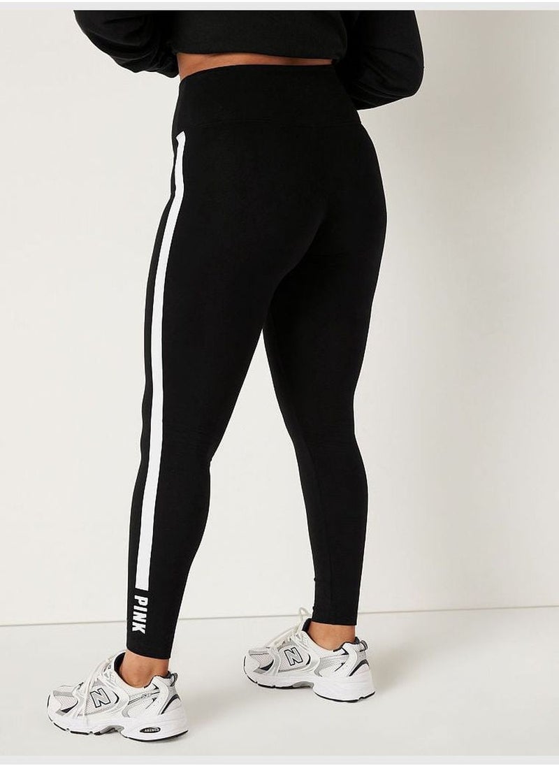 Cotton High Waist Full Length Legging