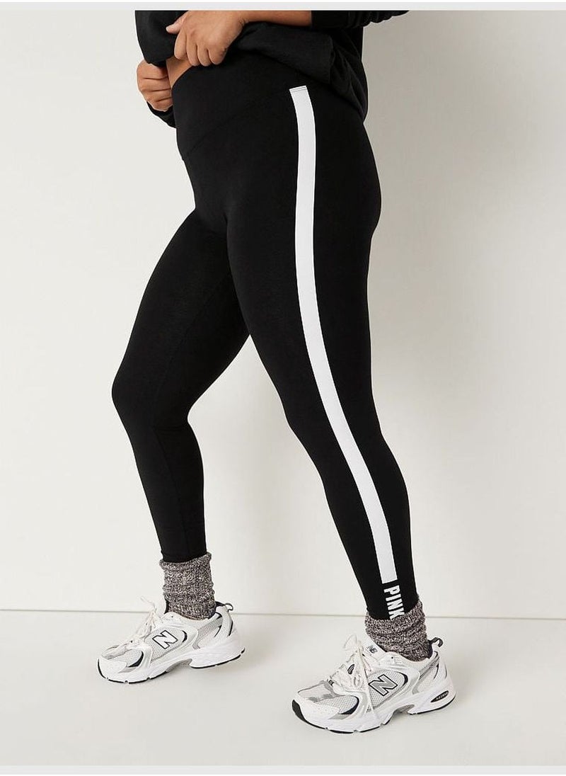 Cotton High Waist Full Length Legging