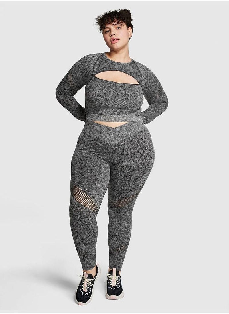 Seamless High-Waist Full-Length Leggings