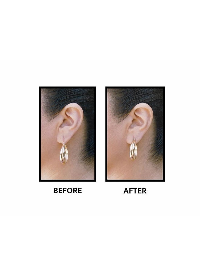 Kumu Jewellery Tools Soft Ear Lobe Support For Earrings/ Earlobe Support Patches/Ear Support For Heavy Earrings/Earring Supporter For Heavy Earrings/ Ear Lobe Support Patches/ Ear Patches For Heavy Earrings/Ear Stickers For Heavy Earrings/Ear Lobe Support Patches For Heavy Earrings/Ear Lobe Support For Gold Earrings/Invisible Waterproof Fashion Ear Lobe Support For Earrings/Self Adhesive Oval Ear Lobe Support Patches/Ear Lobe Tape(Pack Of 30)(Soft Ear Lobe Support Patch)