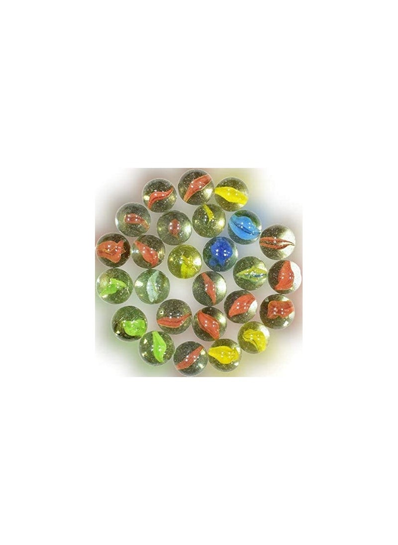 advancedestore Glass Marble Balls for Kids (Multicolour) (Pack of 400)-FLX