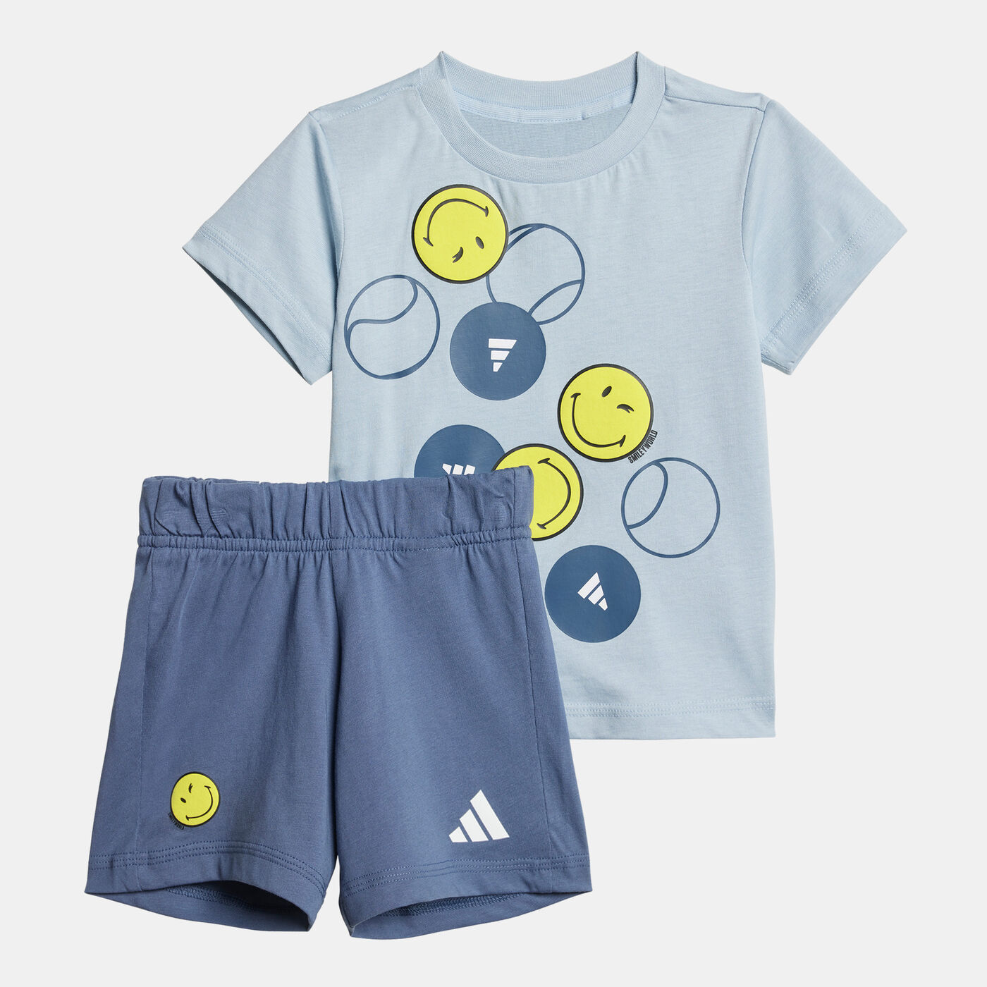 Kids' X Smileyworld Summer T-Shirt and Shorts Set