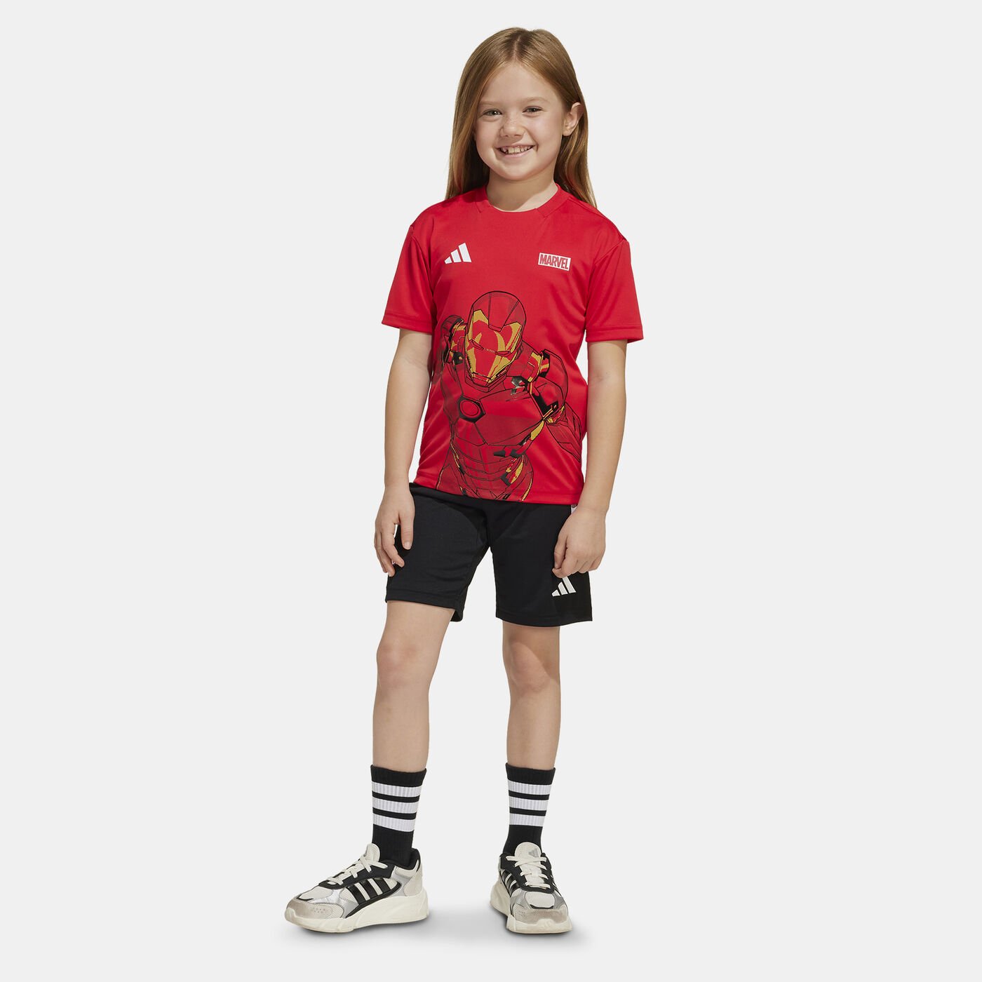 Kids' Marvel Iron Man T-Shirt and Shorts Set