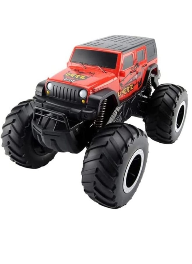 Amphibious RC Car, 1:16 Big Monster Truck For Boys, RC Truck 4x4 Off-Road Waterproof, All Terrain Buggy With Rechargeable Battery