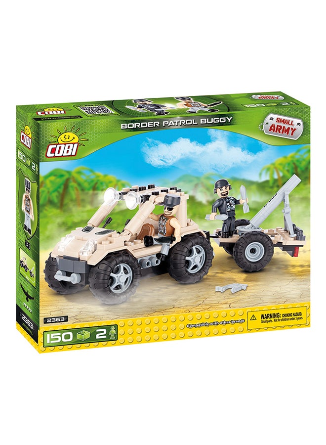 150-Piece Small Army Border Patrol Buggy 2363 6+ Years