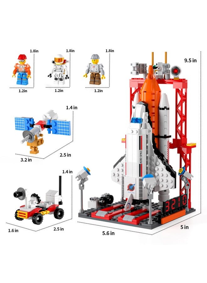 Space Exploration Shuttle Toys For 6 7 8 9 10 11 12 Year Old Boys Stem Building Kit Toys,Space Rocket Toy Creative & Educational Gift 6-12 Years Girls