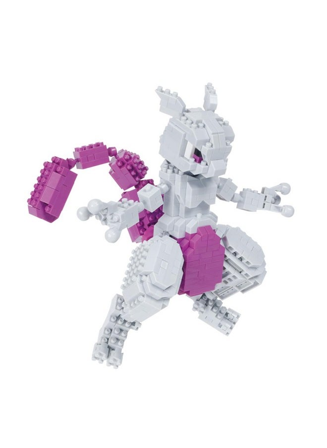 Nanoblock - Pokémon - Mewtwo Deluxe Edition, Pokémon Series Building Kit