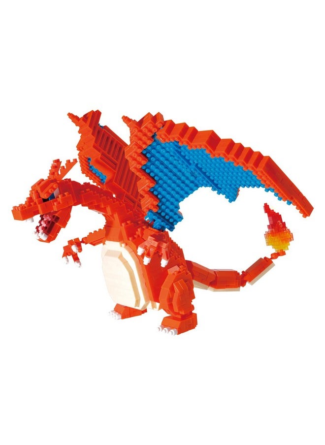 Nanoblock - Pokémon - Charizard Deluxe Edition, Pokémon Series Building Kit