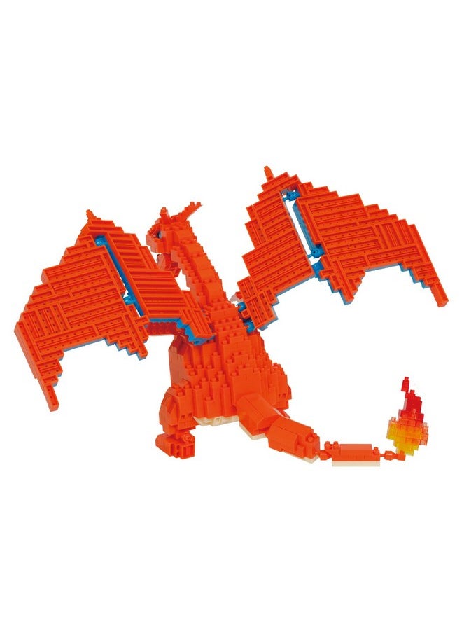 Nanoblock - Pokémon - Charizard Deluxe Edition, Pokémon Series Building Kit
