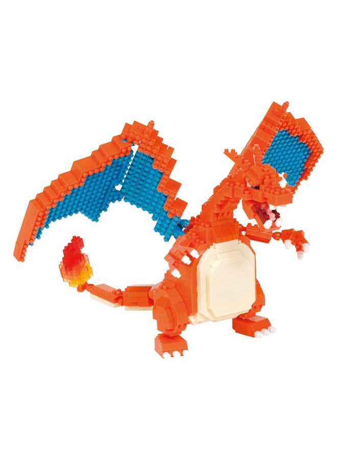 Nanoblock - Pokémon - Charizard Deluxe Edition, Pokémon Series Building Kit