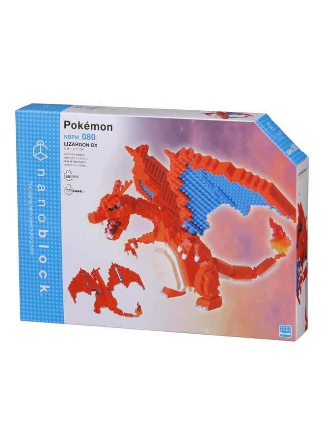 Nanoblock - Pokémon - Charizard Deluxe Edition, Pokémon Series Building Kit