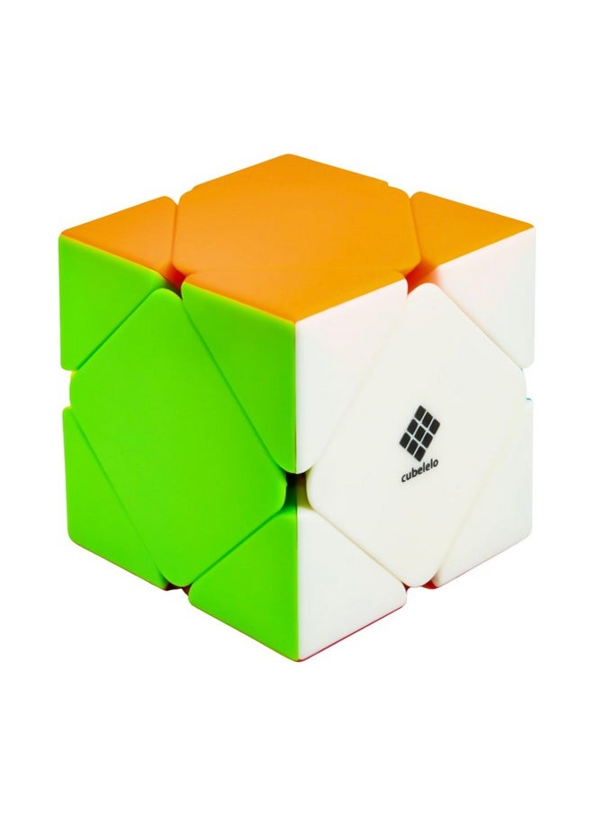 Drift Skewb Stickerless Speedcube Puzzle For Kids & Adults | Fast & Smooth Stress Buster | Brain-Boosting Challenge For Kids And Adults (Multicolour)