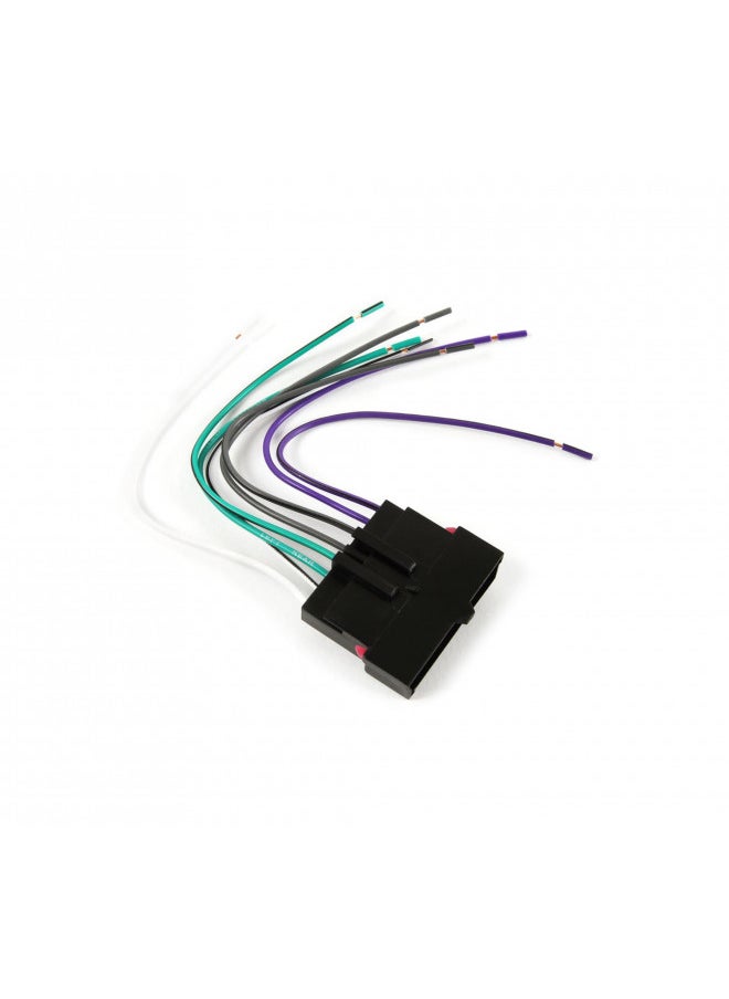 Scosche FD02B Compatible with Select 1986-97 Ford Power/Speaker Connector / Wire Harness for Aftermarket Stereo Installation with Color Coded Wires