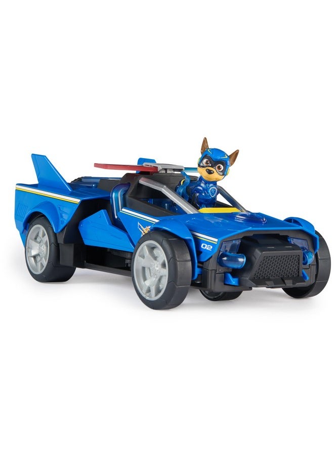 Chase Might Transforming Cruiser|Super Patrol The Movie Deluxe Chase Vehicle|Kids Collectable Car Figure - Sounds & Lights Toy - Car|Birthday Gift For Children 3+|Made In India