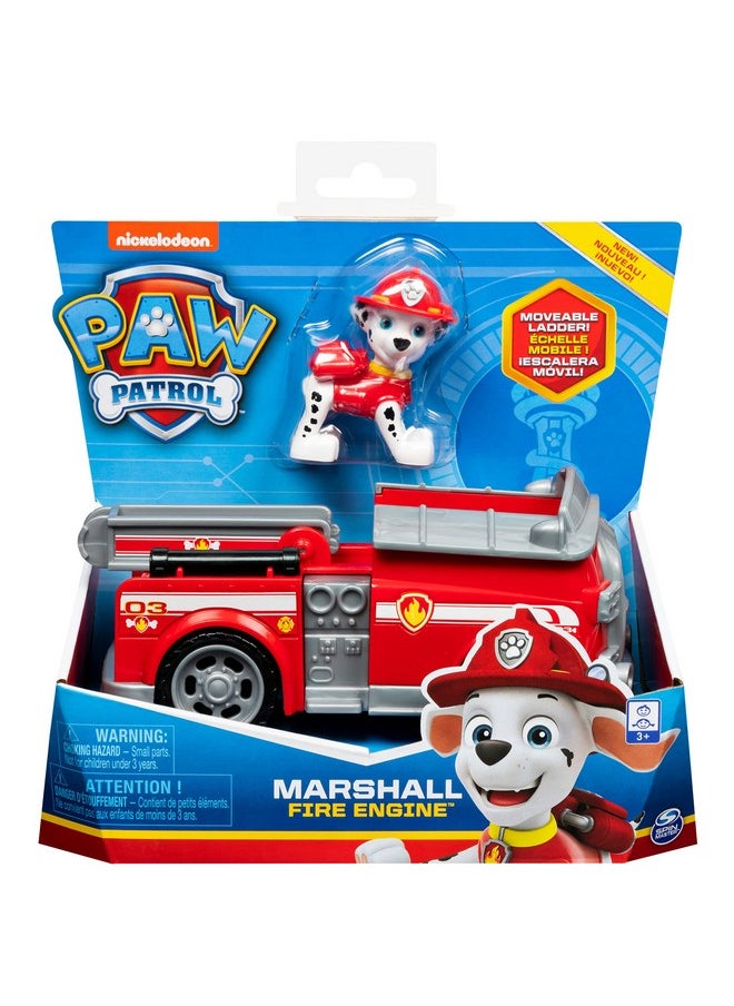 , Marshall’S Fire Engine Vehicle With Collectible Figure, For Kids Aged 3 And Up, Multicolor, (6061798)