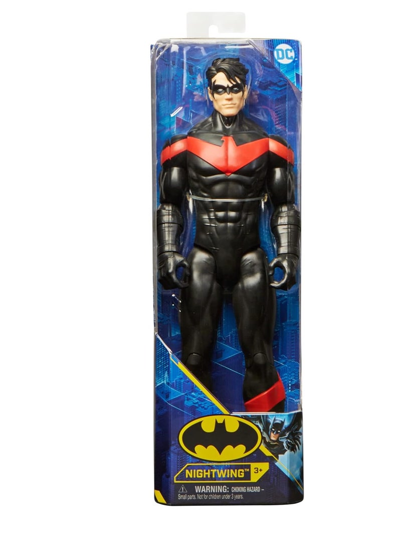 Batman 12-inch Nightwing Action Figure, Kids Toys for Boys Aged 3 and up