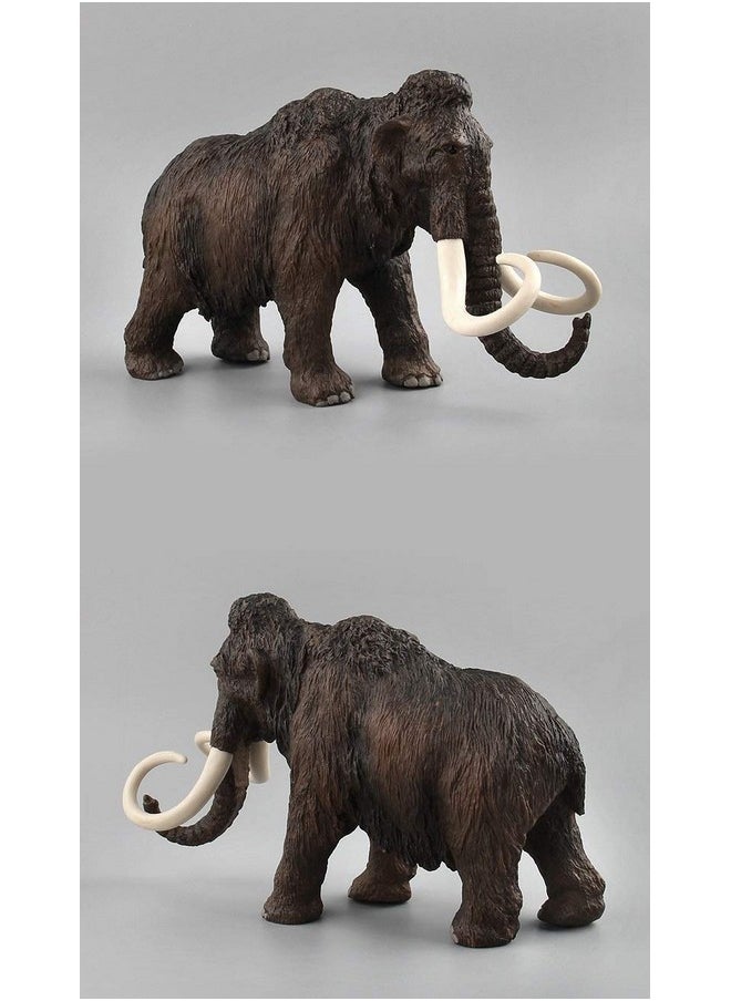 Mammoth Model Simulated Mammoth Figurine Realistic Plastic Mammoth Figure