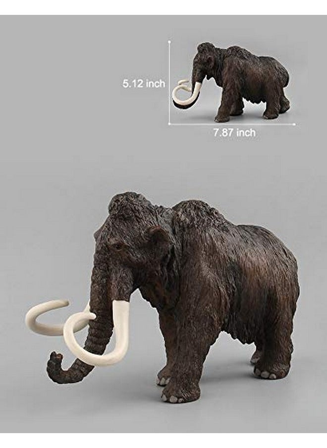 Mammoth Model Simulated Mammoth Figurine Realistic Plastic Mammoth Figure