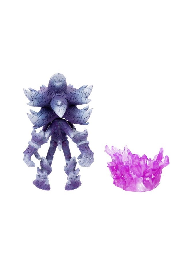 4-Inch Mephiles The Dark Action Figure With Purple Mist Base Accessory. Ages 3+ (Officially Licensed By Sega)