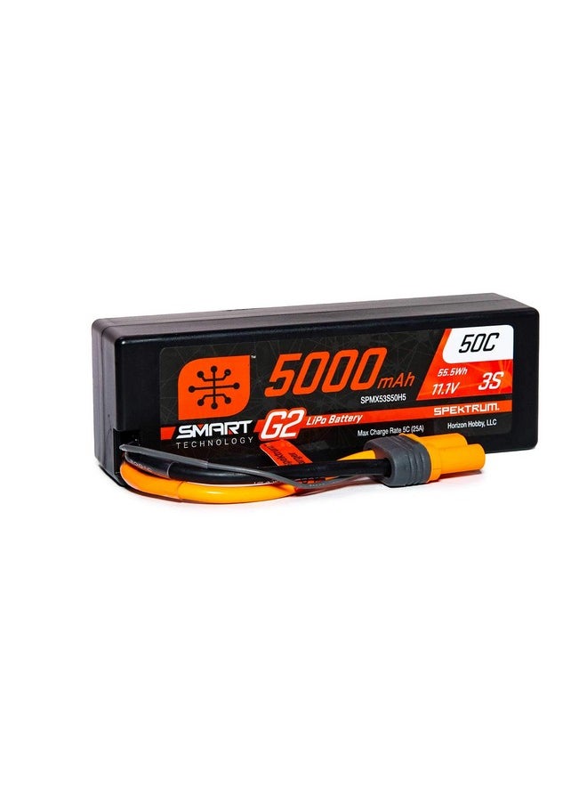 11.1V 5000Mah 3S 50C Smart Lipo G2 Hard Case: Ic5, Spmx53S50H5