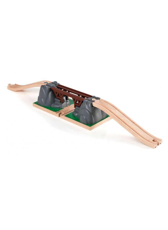 BRIO World - 33391 Collapsing Bridge | 3 Piece Toy Train Accessory for Kids Age 3 and Up