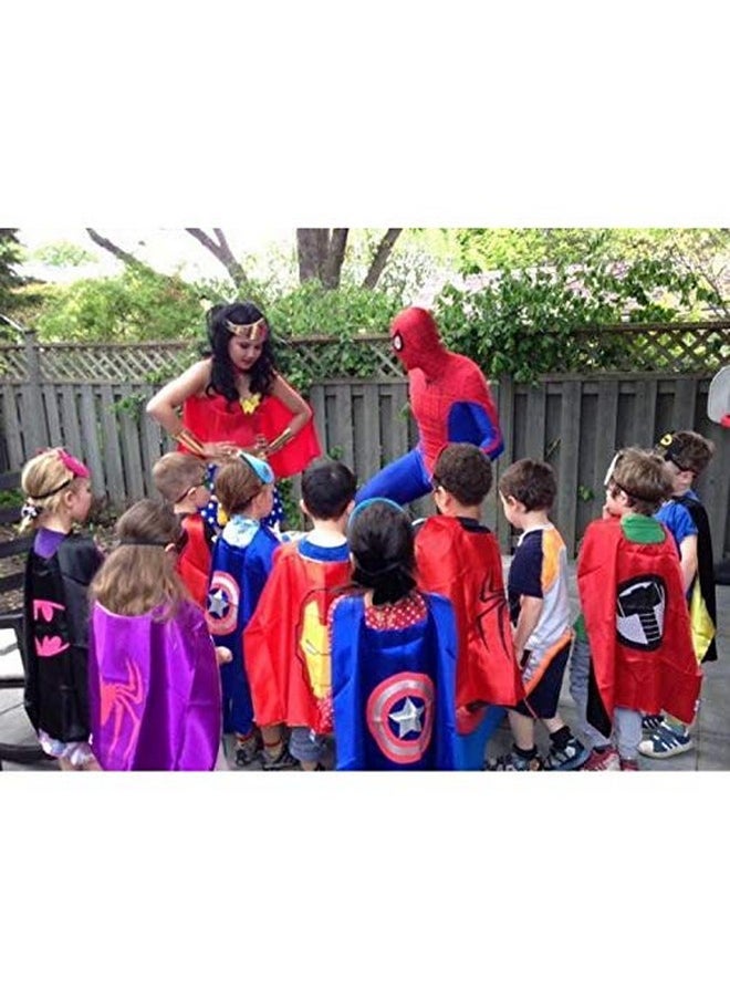 Superhero Capes With Eye Mask For Kids