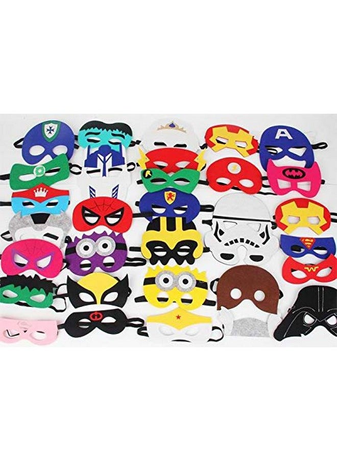 Superhero Capes With Eye Mask For Kids