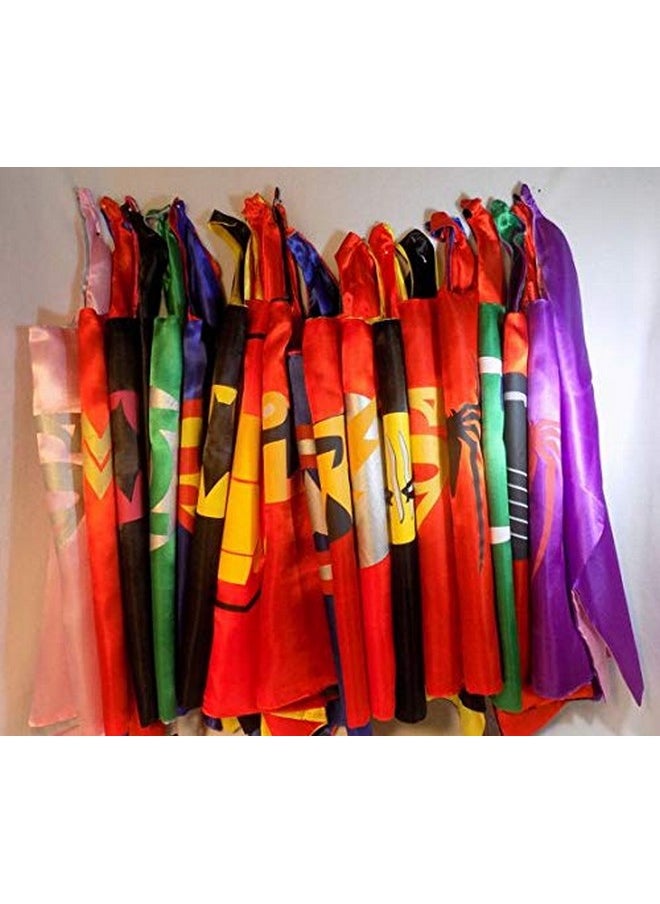 Superhero Capes With Eye Mask For Kids